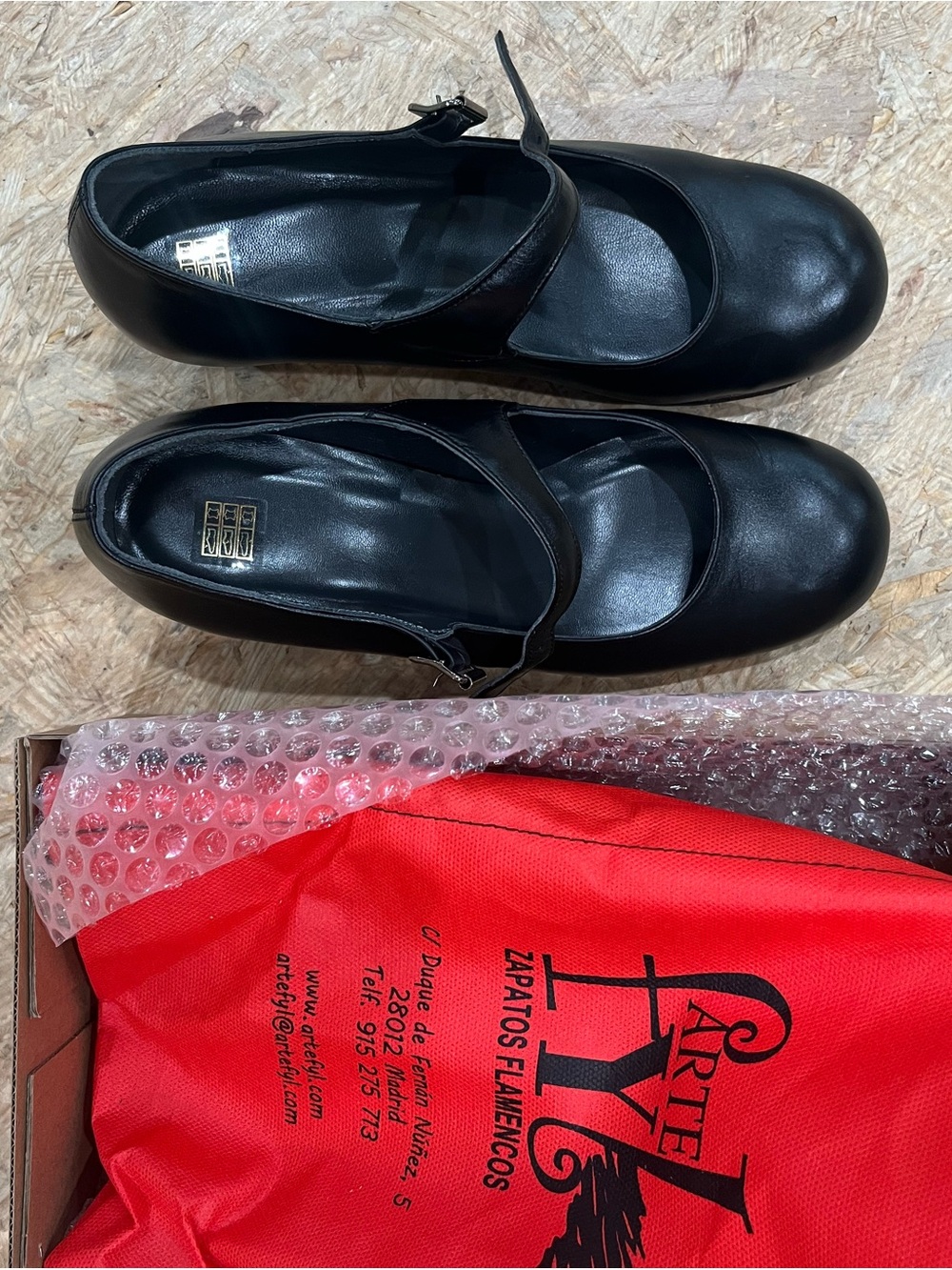 Artefyl flamenco shoes professional size 9 1/2